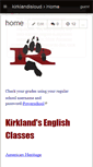 Mobile Screenshot of kirklandisloud.wikispaces.com