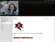 Tablet Screenshot of kirklandisloud.wikispaces.com