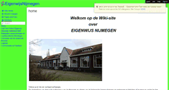 Desktop Screenshot of eigenwijsnijmegen.wikispaces.com