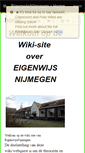 Mobile Screenshot of eigenwijsnijmegen.wikispaces.com