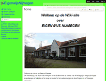 Tablet Screenshot of eigenwijsnijmegen.wikispaces.com