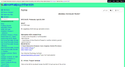 Desktop Screenshot of abnormalpsychfranklin.wikispaces.com