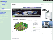 Tablet Screenshot of josegp.wikispaces.com