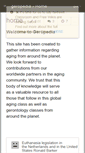 Mobile Screenshot of geropedia.wikispaces.com