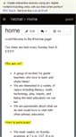Mobile Screenshot of 1stchat.wikispaces.com