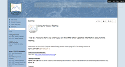 Desktop Screenshot of computerbasedtesting.wikispaces.com