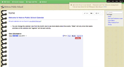 Desktop Screenshot of hebronhighschool.wikispaces.com