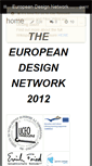 Mobile Screenshot of europeandesignnetwork2012.wikispaces.com
