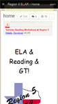 Mobile Screenshot of esc5elar.wikispaces.com