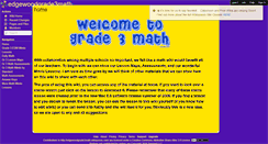 Desktop Screenshot of edgewoodgrade3math.wikispaces.com