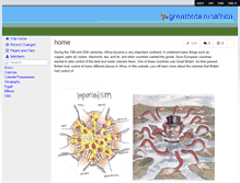 Tablet Screenshot of greatbritaininafrica.wikispaces.com