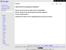 Tablet Screenshot of gudar.wikispaces.com