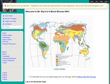 Tablet Screenshot of biomeh.wikispaces.com