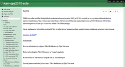 Desktop Screenshot of kam-ops2010-sote.wikispaces.com