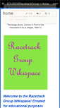 Mobile Screenshot of edus516racetrackgroup.wikispaces.com