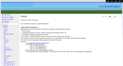 Desktop Screenshot of cravenenglish.wikispaces.com