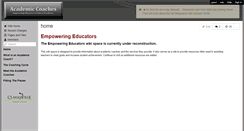 Desktop Screenshot of empoweringeducators.wikispaces.com
