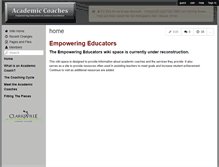 Tablet Screenshot of empoweringeducators.wikispaces.com