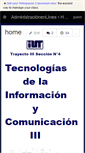 Mobile Screenshot of administracionenlinea.wikispaces.com