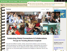 Tablet Screenshot of globalclassroommementos.wikispaces.com