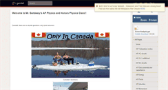 Desktop Screenshot of gandell.wikispaces.com