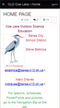 Mobile Screenshot of coelake.wikispaces.com