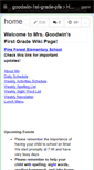 Mobile Screenshot of goodwin-1st-grade-pfe.wikispaces.com