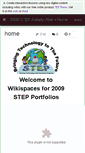 Mobile Screenshot of 2009-step-gallery-walk.wikispaces.com