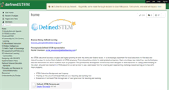 Desktop Screenshot of definedstem.wikispaces.com