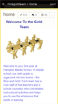 Mobile Screenshot of hmsgoldteam.wikispaces.com
