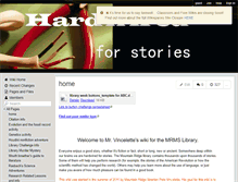 Tablet Screenshot of hardwiredforstories.wikispaces.com