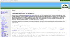 Desktop Screenshot of amphisd-tech.wikispaces.com