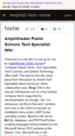 Mobile Screenshot of amphisd-tech.wikispaces.com
