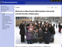 Tablet Screenshot of erasmusioemmu.wikispaces.com