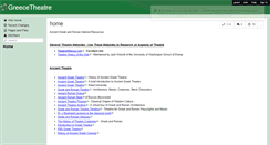 Desktop Screenshot of greecetheatre.wikispaces.com
