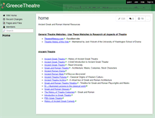 Tablet Screenshot of greecetheatre.wikispaces.com