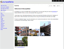 Tablet Screenshot of europafakta.wikispaces.com