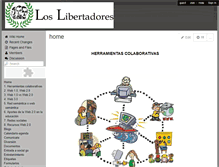 Tablet Screenshot of herramientascolaborativasulib.wikispaces.com