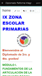 Mobile Screenshot of ixzonadiplomado.wikispaces.com