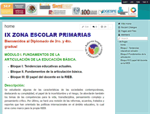 Tablet Screenshot of ixzonadiplomado.wikispaces.com