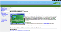 Desktop Screenshot of constructionjunction.wikispaces.com