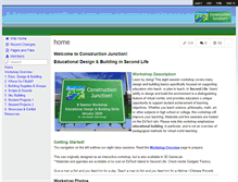 Tablet Screenshot of constructionjunction.wikispaces.com