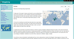 Desktop Screenshot of blogalong.wikispaces.com