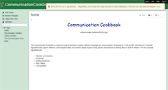 Desktop Screenshot of communicationcookbook.wikispaces.com