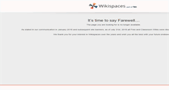 Desktop Screenshot of muraokamine.wikispaces.com