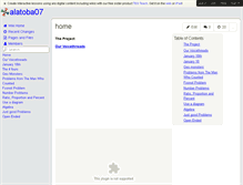 Tablet Screenshot of alatoba07.wikispaces.com