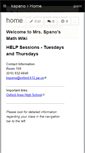 Mobile Screenshot of kspano.wikispaces.com