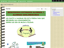 Tablet Screenshot of comunibenax.wikispaces.com