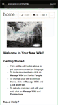 Mobile Screenshot of kbl-wiki.wikispaces.com