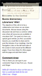 Mobile Screenshot of cbelelibrarians.wikispaces.com